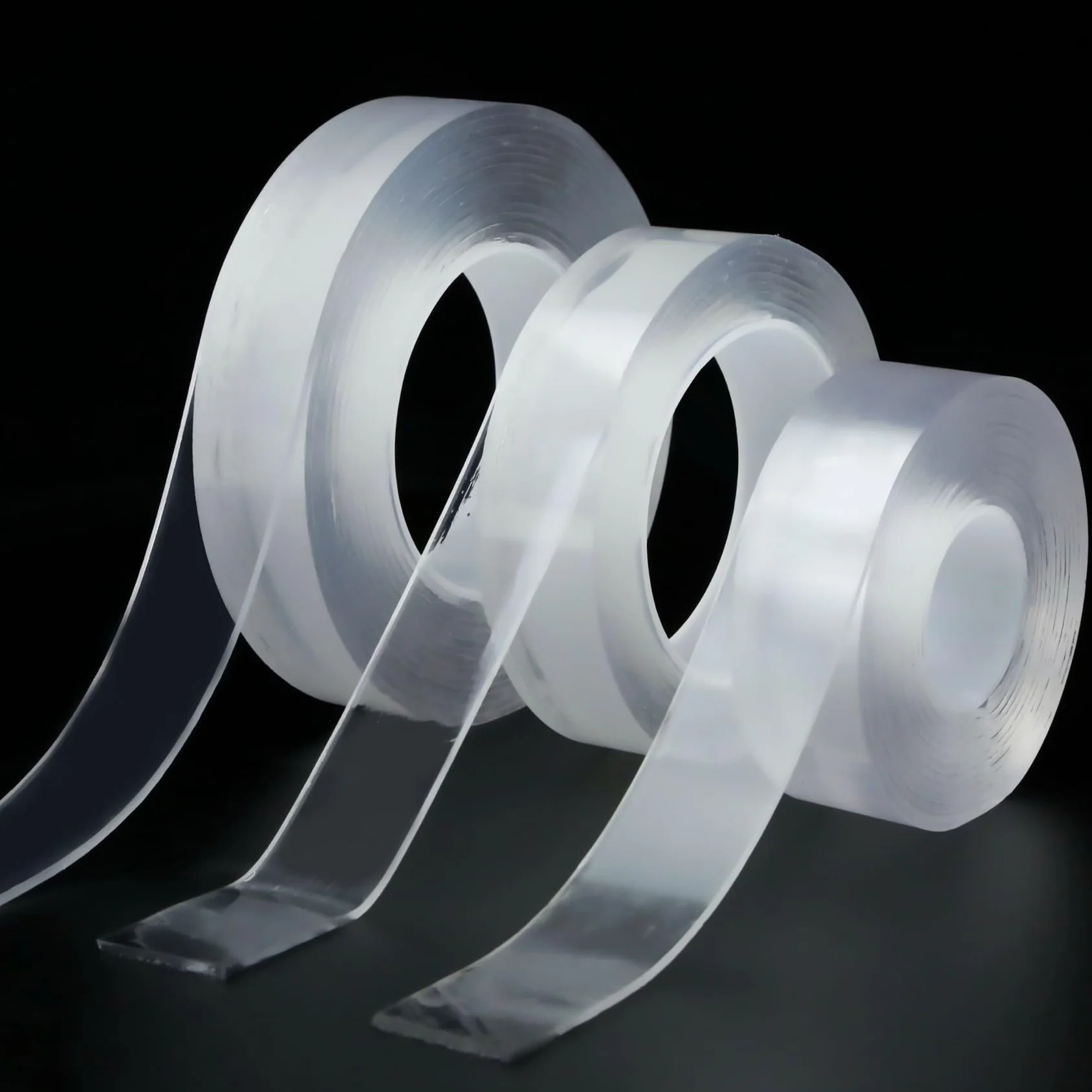 Nano Double Sided Tape Heavy Duty Transparent Strong Sticky Multipurpose Reusable Waterproof Mounting Tape 1M 30mm