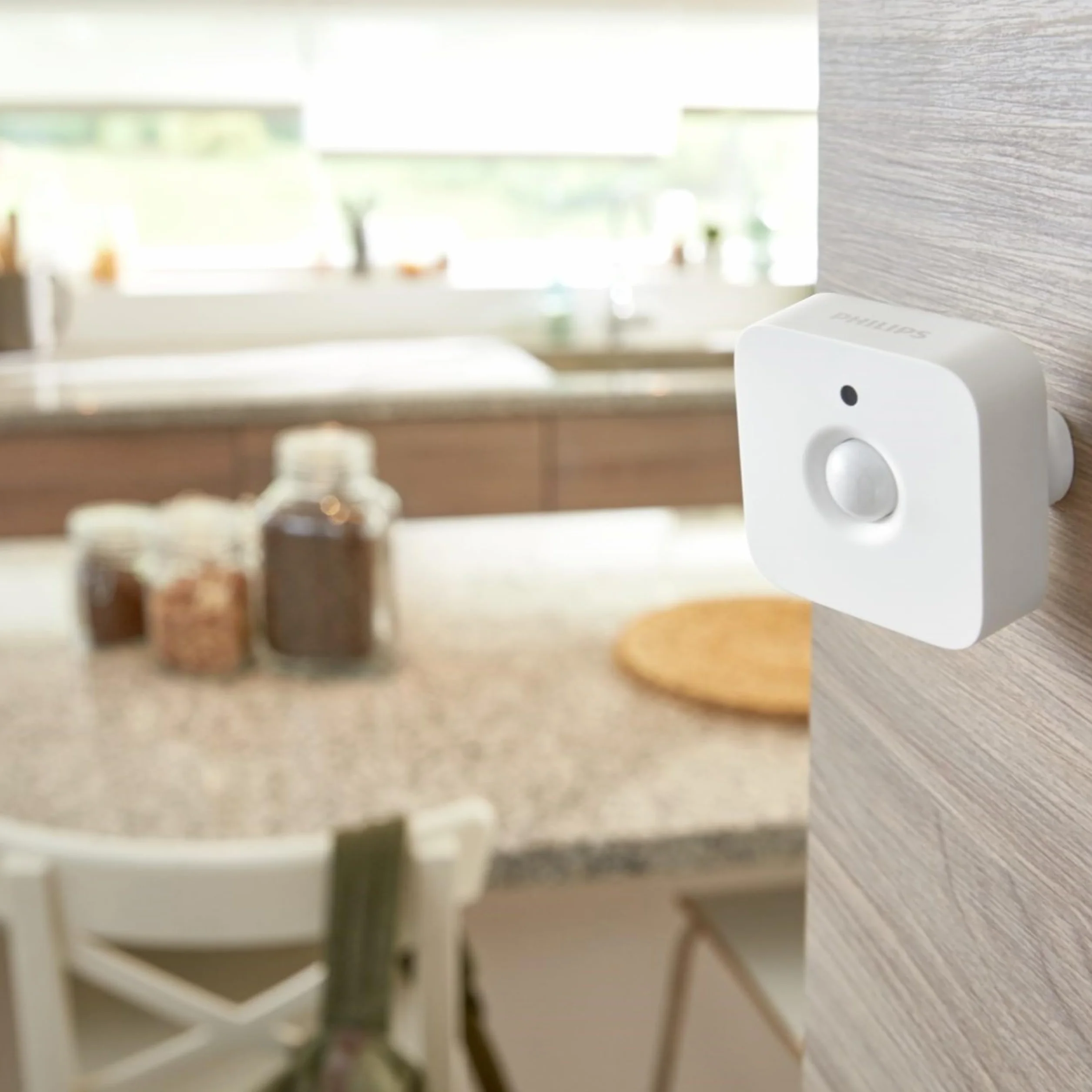 Philips Hue Capteur de Mouvement intérieur, capteur de lumière du Jour pour éclairage Intelligent, Blanc
