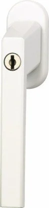 ABUS Poignée de Fenêtre Verrouillable FG110 Verrou Cylindre Poussoir Sécurité 2 Blanc