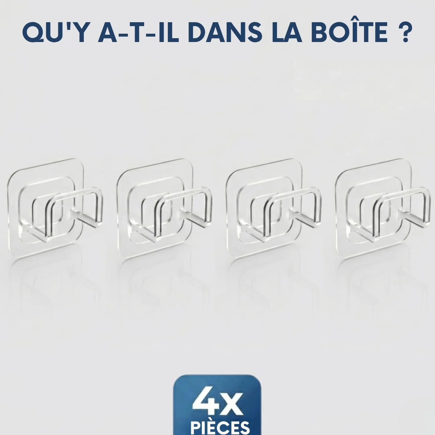 Porte Éponge Évier Cuisine Adhésif Transparent Invisible - Support Mural Sans Perçage Ultra-Forte & Étanche
