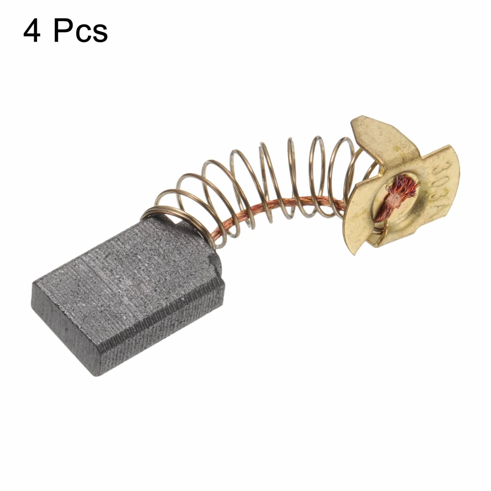 QUARKZMAN 4pcs Balai De Charbon 16mm x 10mm x 5mm Pour Meuleuse 303# Pièce De Remplacement Moteur Électrique