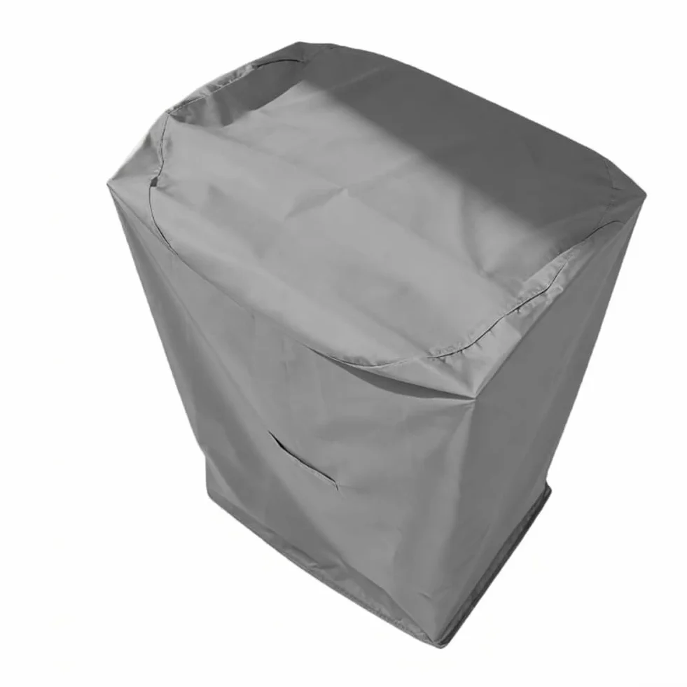 Housse de protection imperméable pour fendeuse de bois, tissu Oxford 85 x 85 x 110 cm, protection contre les intempéries, housse anti-poussière grise pour machines de jardin