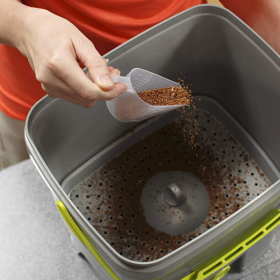 Activateur de compost Skaza Bokashi Organko avec des micro-organismes efficaces (EM), 1 kg