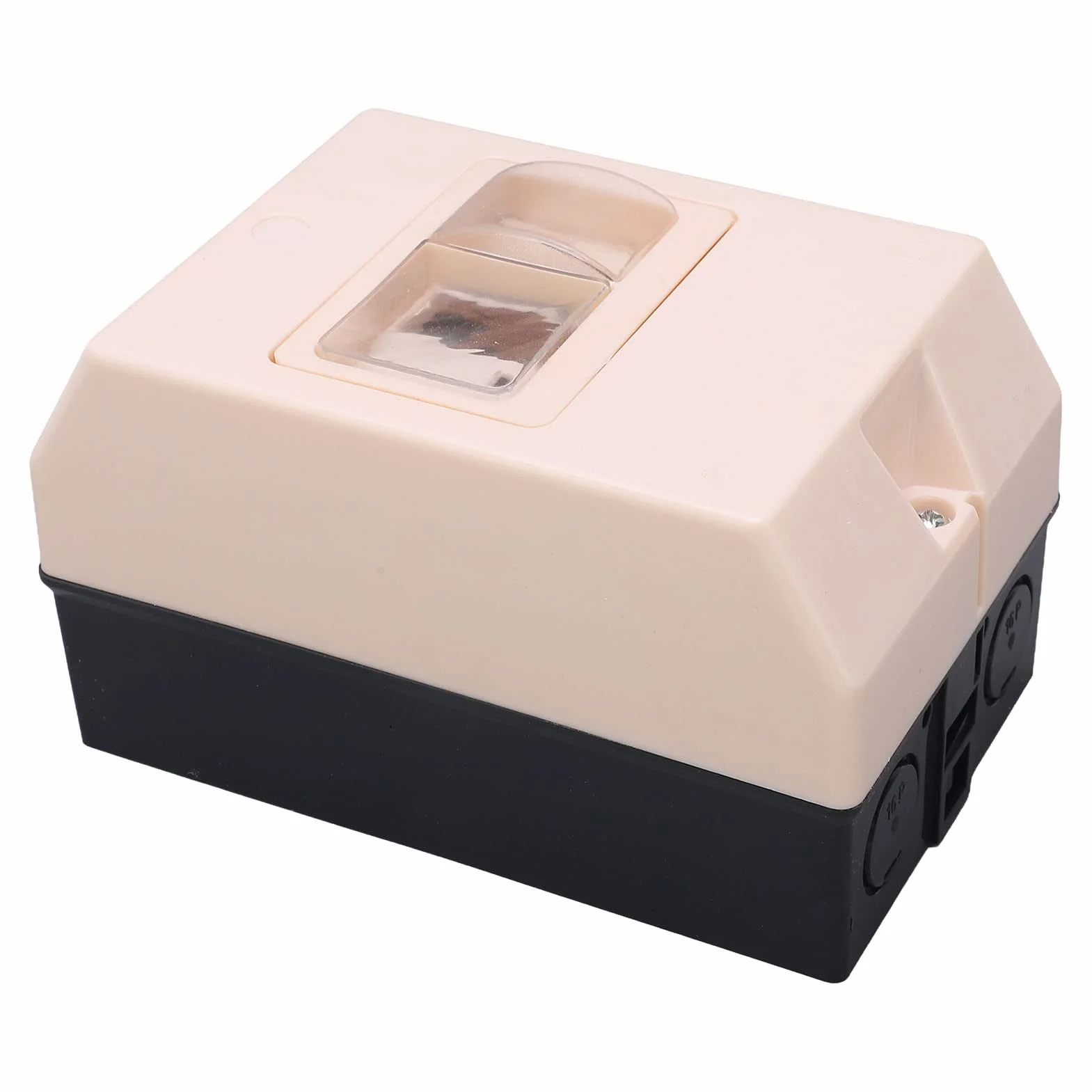 Garosa Boîte de Disjoncteur, Boîtier Ignifuge ABS étanche pour GV2 MC02 et GV2 ME