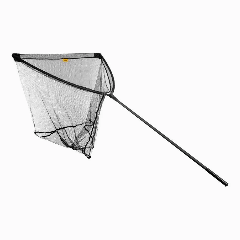 Épuisette CARP PREMIUM 105 cm / 42", 2 m de longueur de la barre, sélection du réseau caoutchouté/polyester, sélection de poignée nature/carbone, épuisette, accessoires de pêche, avec sac