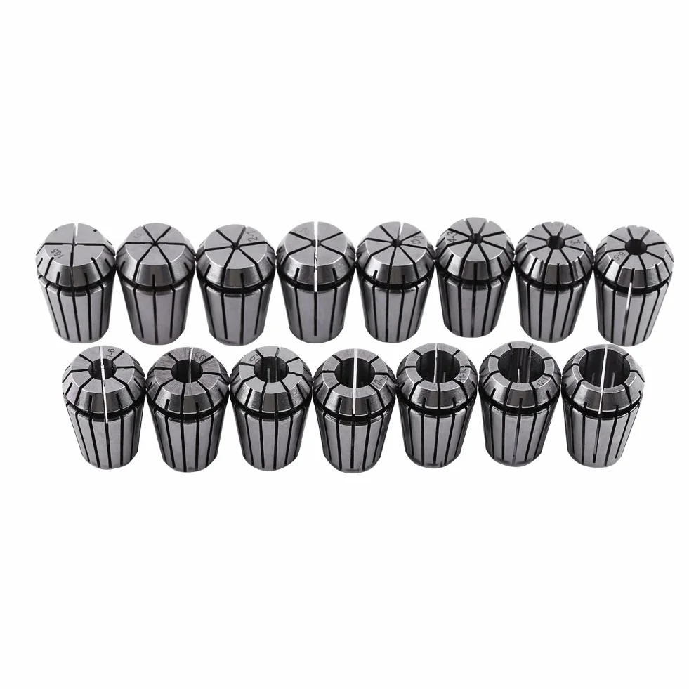 ER20 Collets Acier Inoxydable 1-13 mm 20 mm pour CNC Tour Fraiseuse