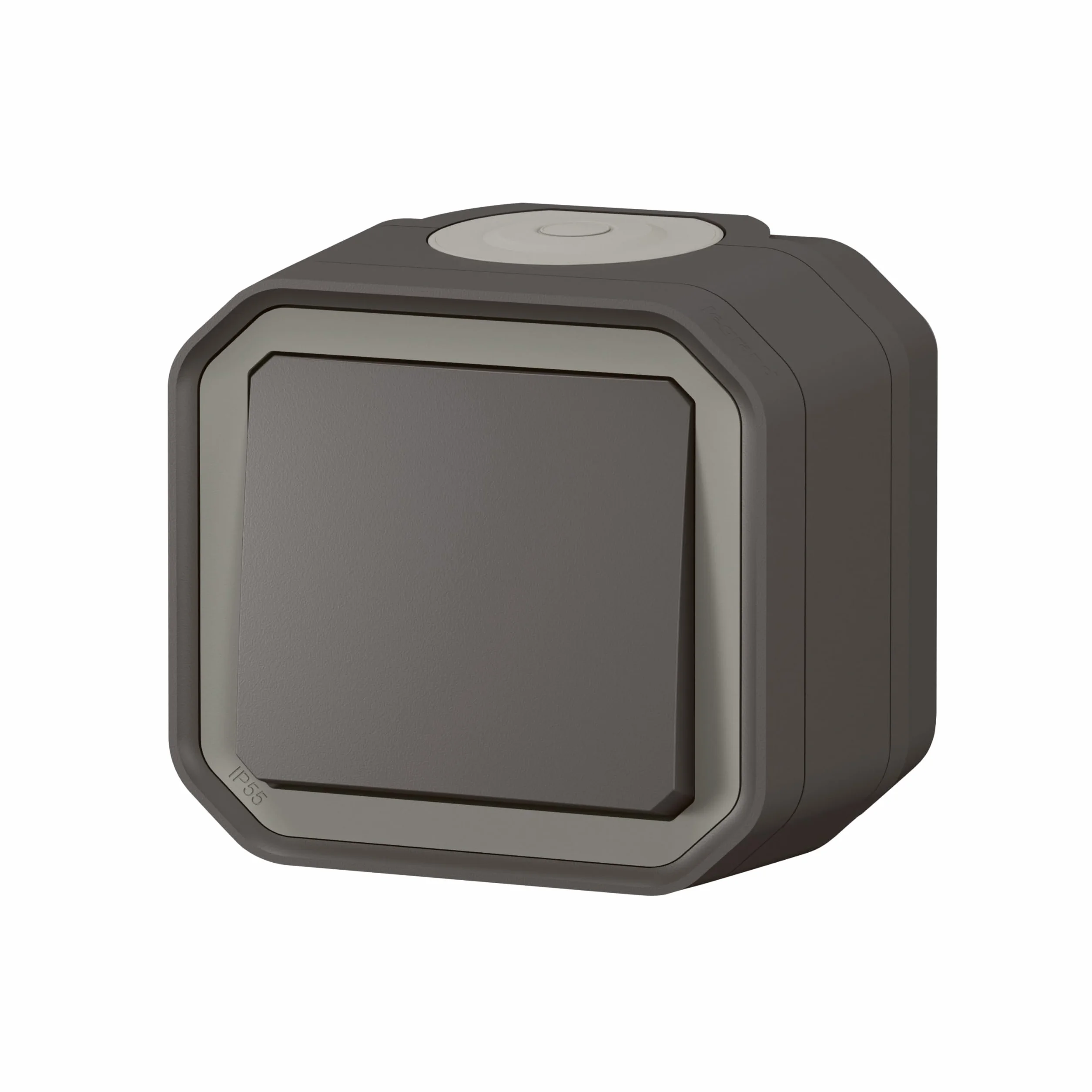 Legrand Plexo Interrupteur étanche 10AX 250V IP55 IK08 Anthracite