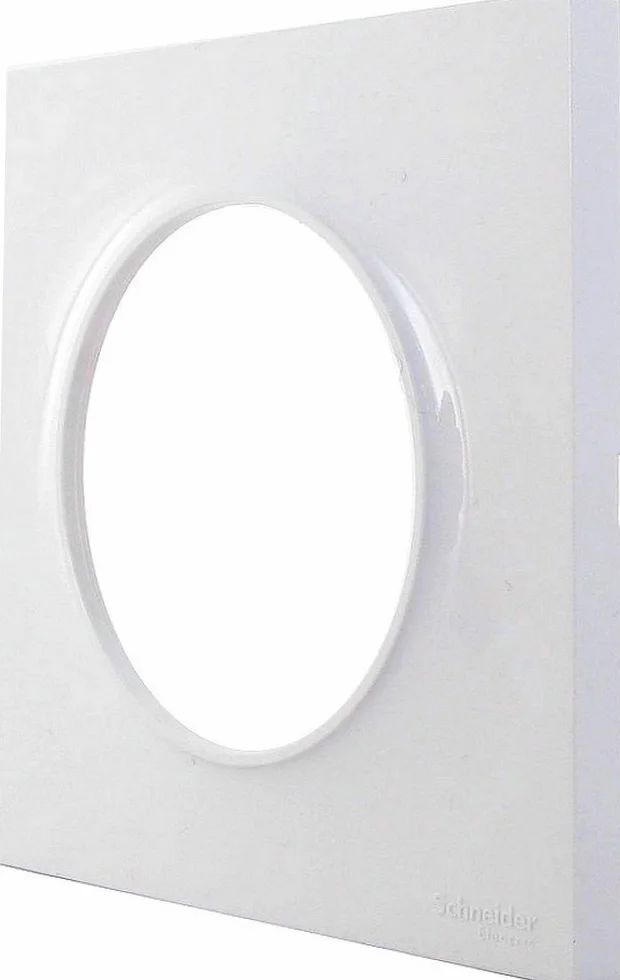 Schneider Electric Odace Styl Plaque 1 poste Blanc S520702