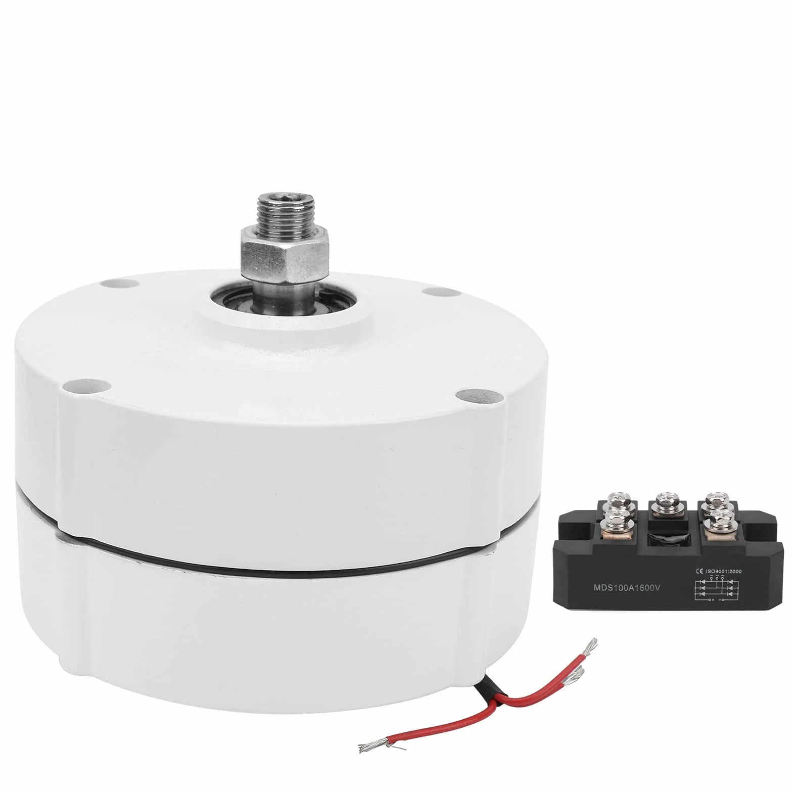 Générateur à Aimant Permanent Triphasé 400W 48V Coque Alliage Aluminium