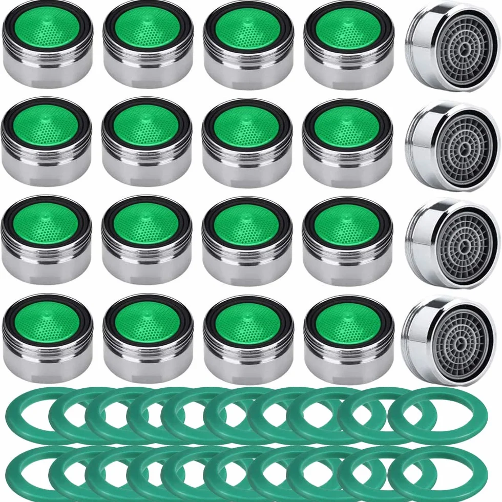 Gebildet 20pcs Mousseur Robinet Economiseur d'Eau M24 Brise Jet Cuisine Salle de Bain