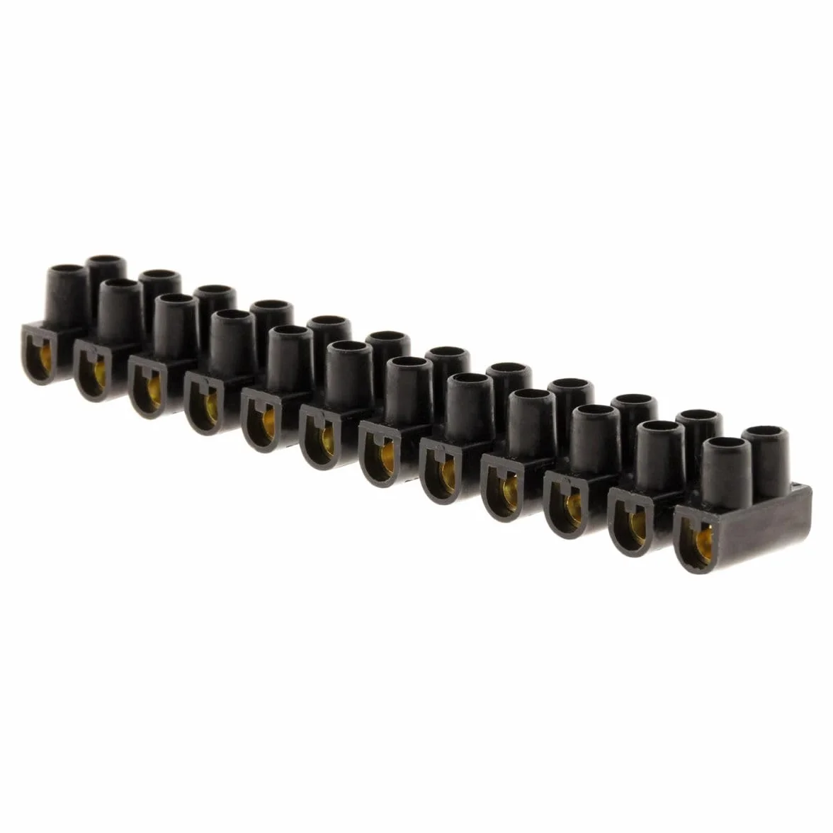 Zenitech Barrettes 12 plots Noir 6mm²