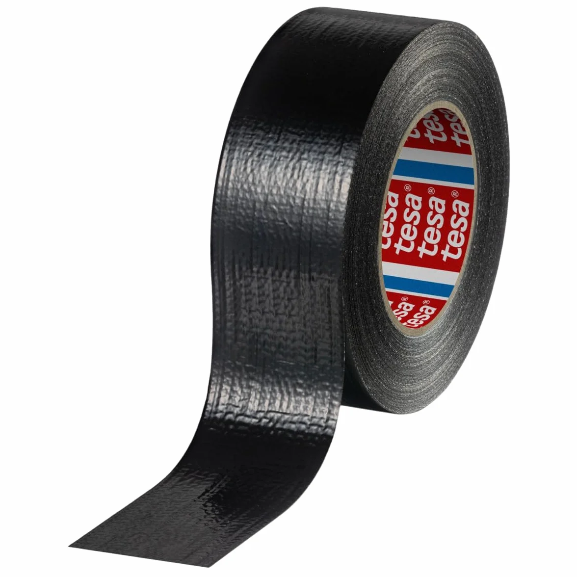 Tesa 60462 Duct Tape Ruban adhésif toilé extra fort 50 mm x 50 m Noir