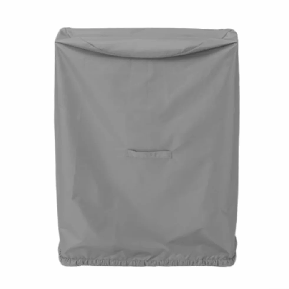 Housse de protection imperméable pour fendeuse de bois, tissu Oxford 85 x 85 x 110 cm, protection contre les intempéries, housse anti-poussière grise pour machines de jardin