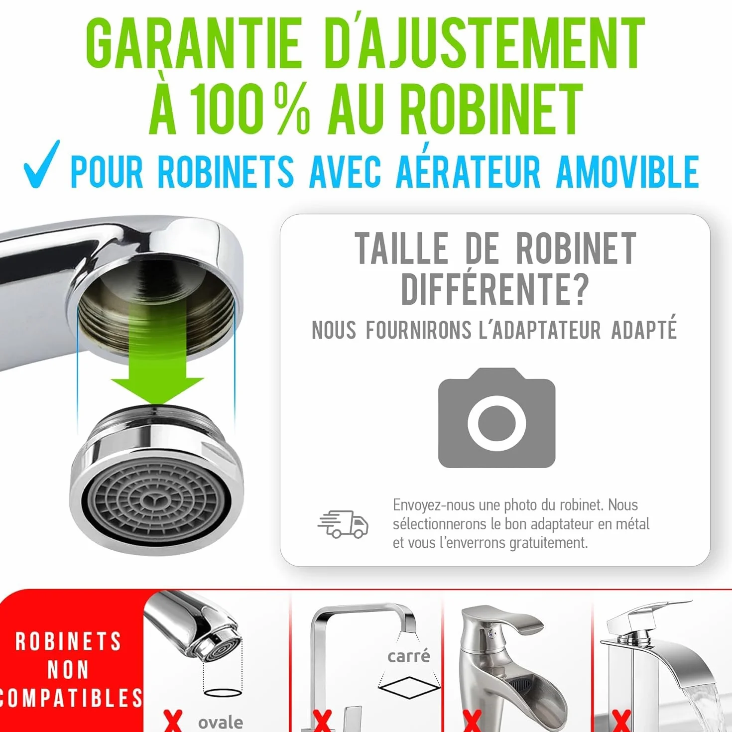 GEYSER EURO Filtre à Eau pour Robinet 3000L Système Cartouche Aragon Réduit Métaux Lourds Chlore Bactéries Pesticides