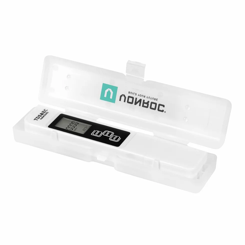 VONROC Kit de Filtre à Eau Pure avec Tuyau 20 m, Résine 4,5L, Compteur TDS