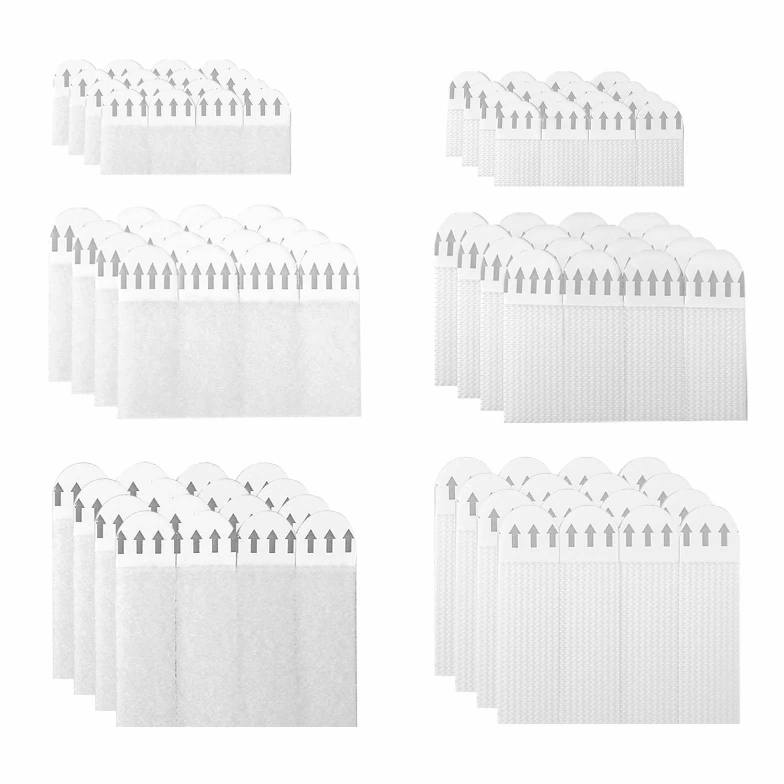Languettes Accroches Tableaux sans Percer, Bandes Suspension Résistantes à l'Eau, Attaches Adhésives Amovibles 36 Paires (72 Bandes)