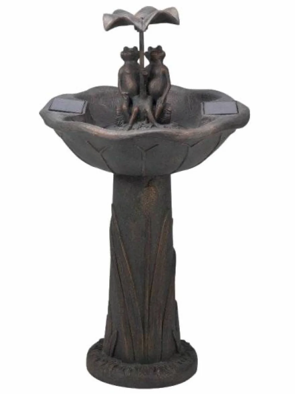 Parasol solaire grenouille fontaine oiseaux Smart Garden
