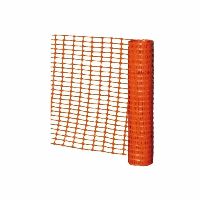 Barriere de Chantier Orange 1m x 50m Sacherie de Pantin
