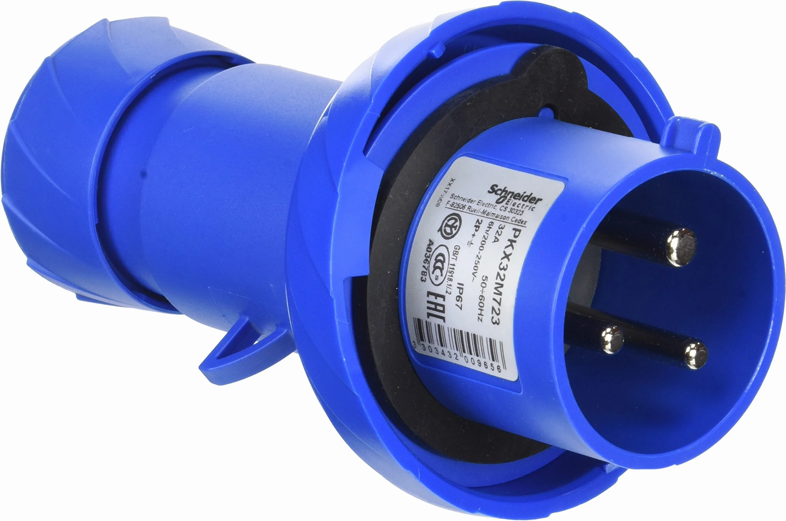 Ficha Conexión Rápida 32A 2P 220V IP67