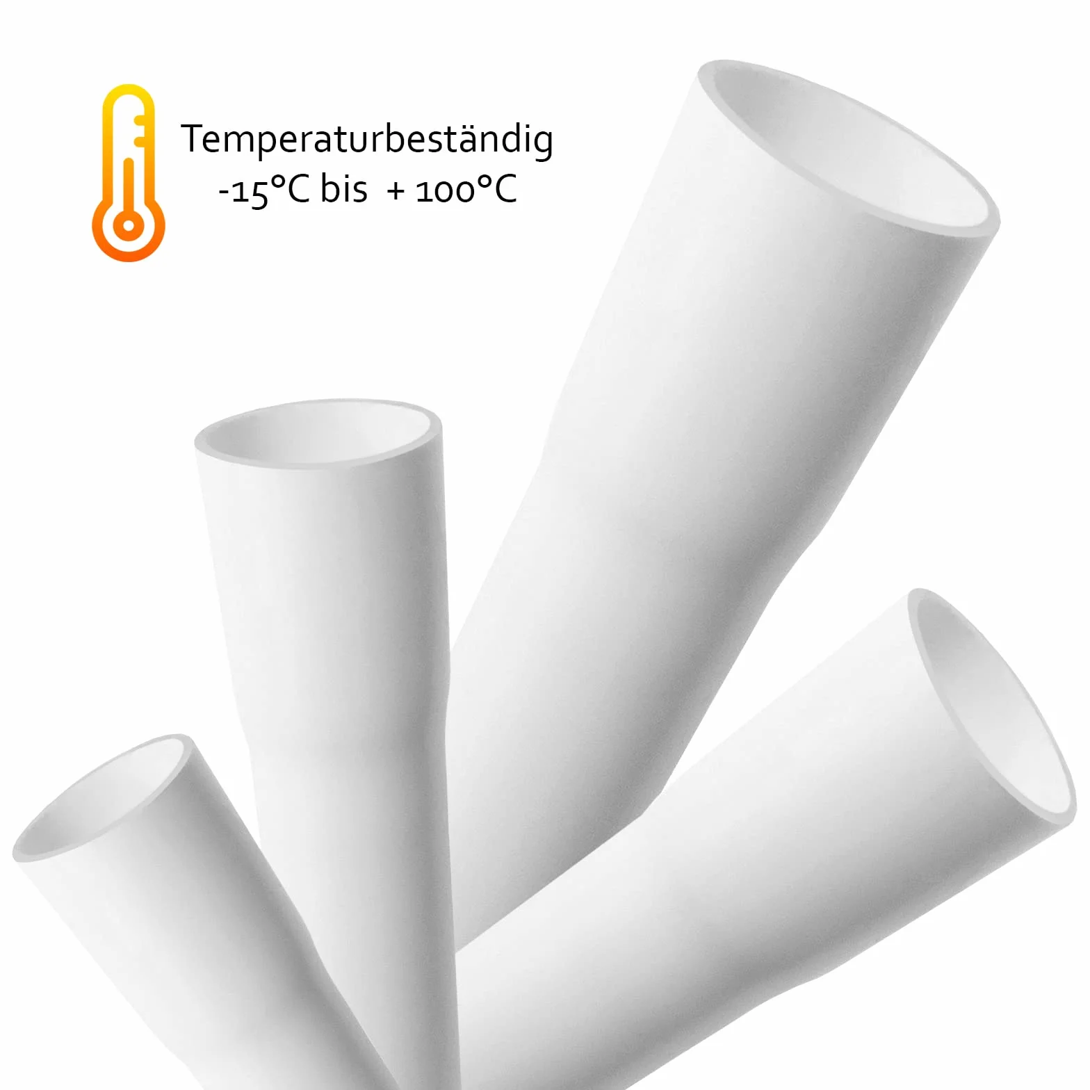 MIDORI Tube électrique M20 24 m PVC manchonné 20 mm blanc