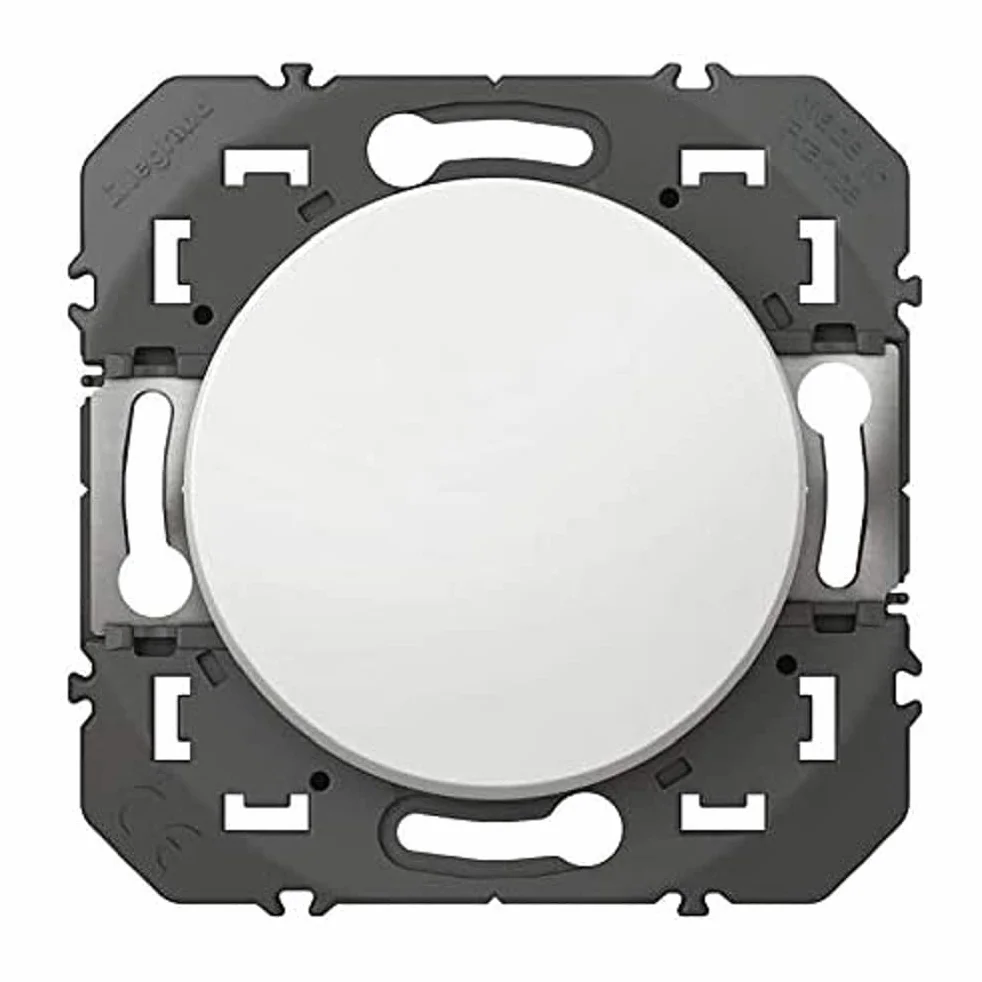 Legrand Interrupteur Mural Simple Va-et-vient 10AX Blanc Fabriqué France