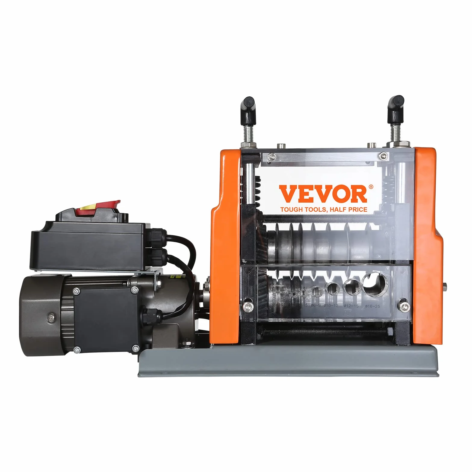 VEVOR Machine à Dénuder Électrique 1,5-25 mm 60 W Dénudeur Câble Auto Motorisé