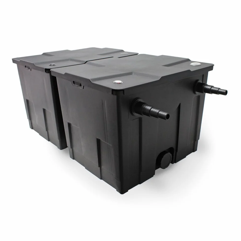 SunSun CBF-350B NEO10000 SuperECO CUV-272 Kit Filtre Bassin 60000L Biologique Pompe 10000l/h 80W Lampe UV 72W Y-Distributeur