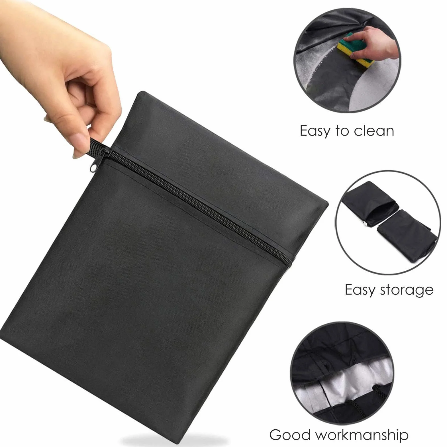 Housse de Protection pour Banc de Jardin Extérieur 210D Oxford Tissu - Coupe-Vent, Étanche, Anti-UV 2/3/4 Places