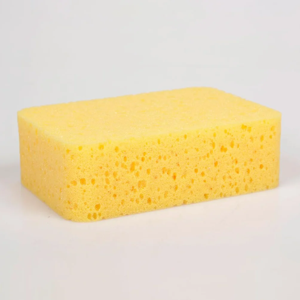 COGEX Éponge Gros Travaux Mousse Haute Densité 15x10x5cm Décollement Papier Peint Lessivage Murs Plafonds