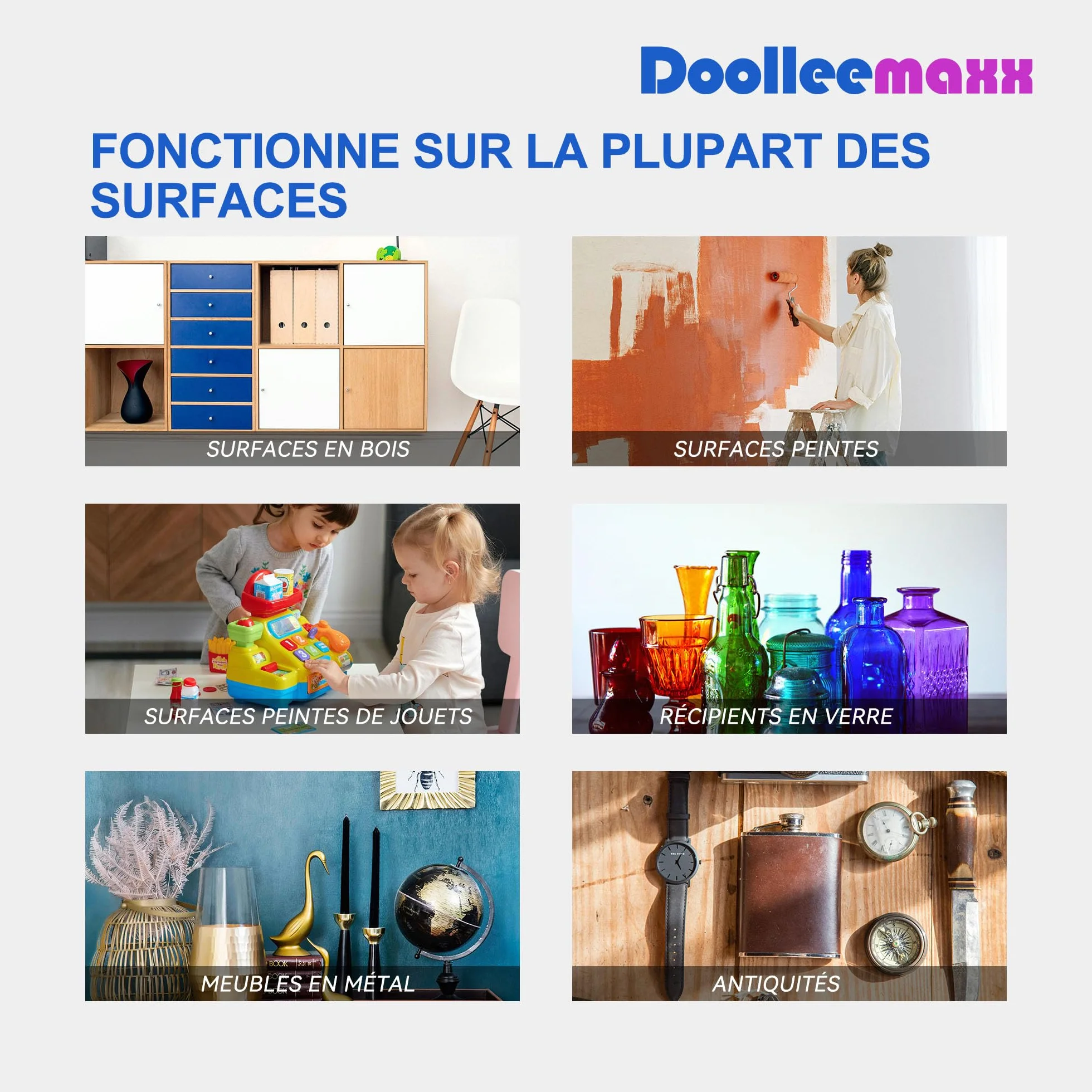 Kit de test pour peinture au plomb | Jusqu'à 4800 utilisations | Lumière UV visible
