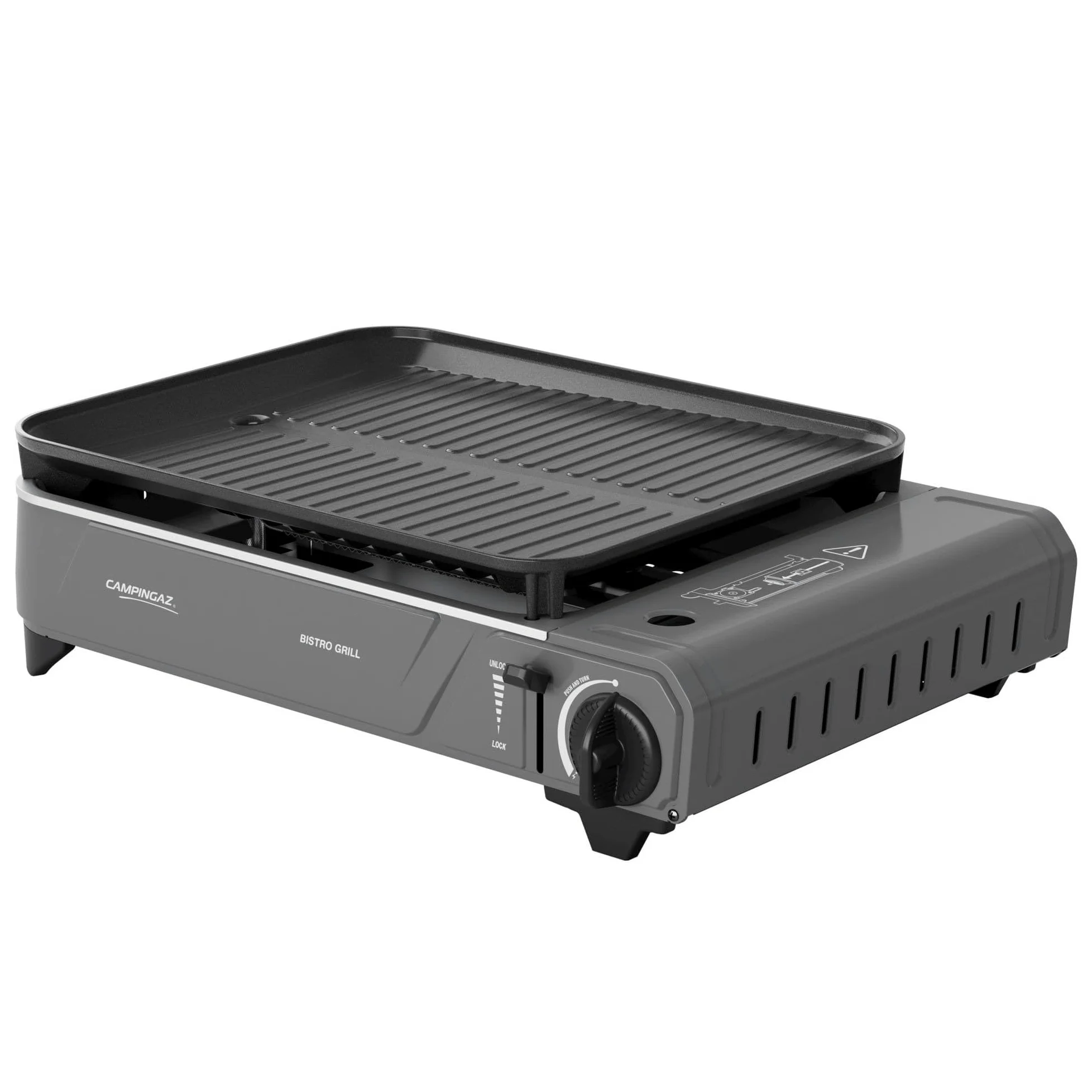 Campingaz Barbecue à gaz Bistro Acier 2000 W