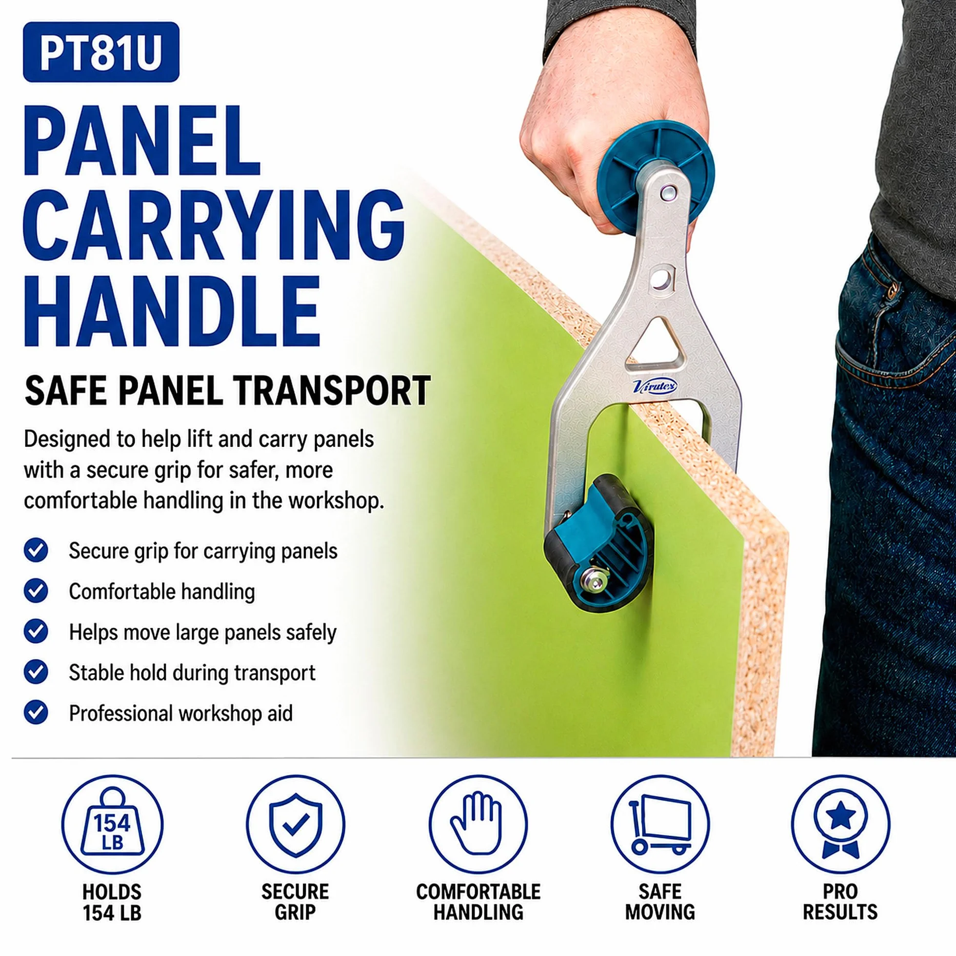 Virutex PT81U Transport Handle