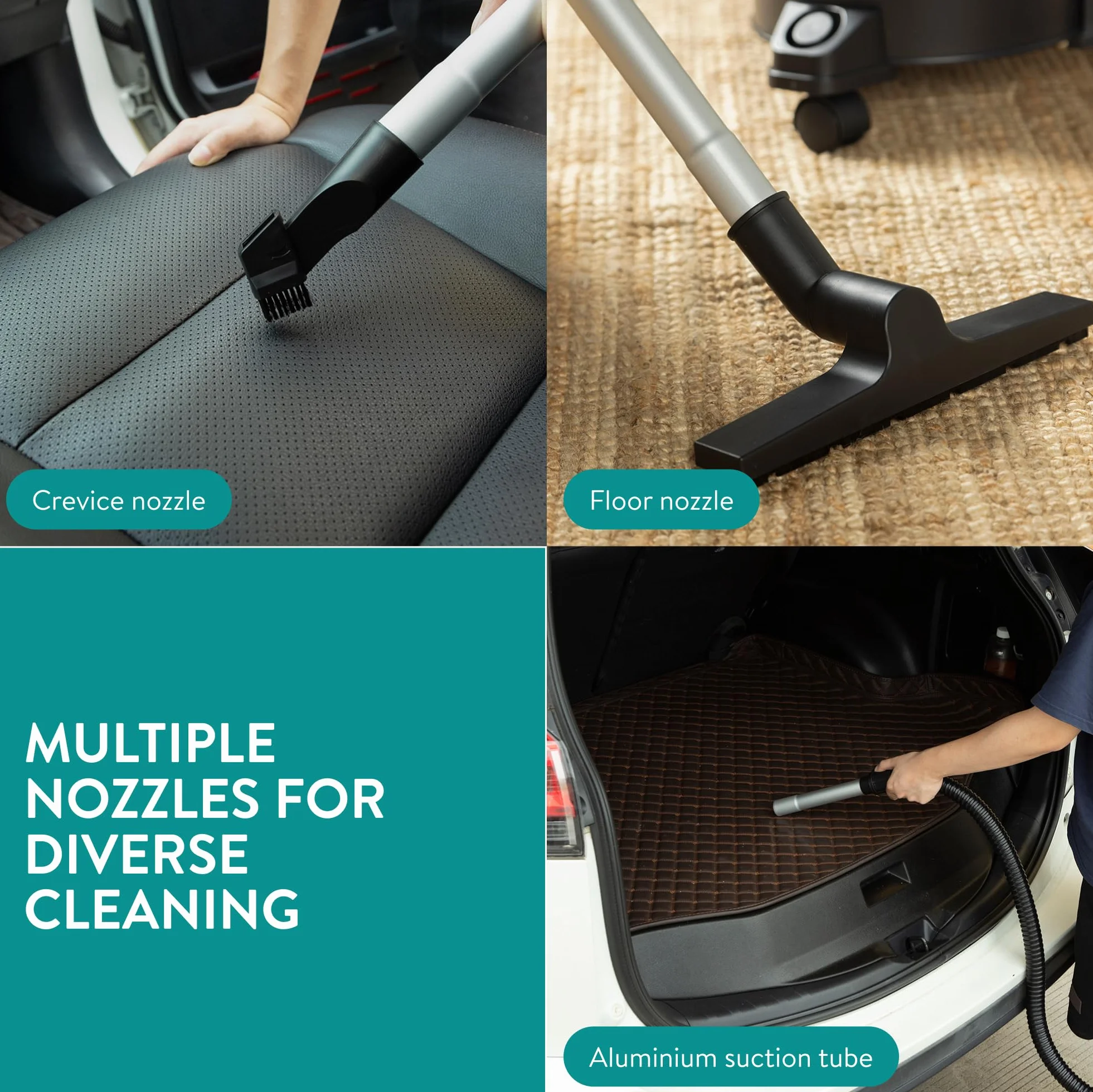 Navaris Aspirateur à Cendres 1000W 20L