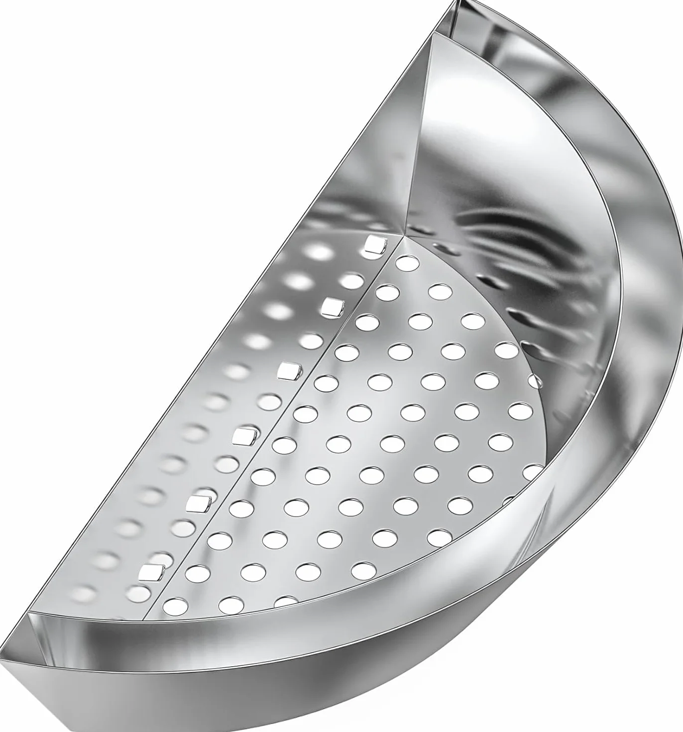 Onlyfire Panier à charbon de bois en acier inoxydable 57 cm pour Barbecues