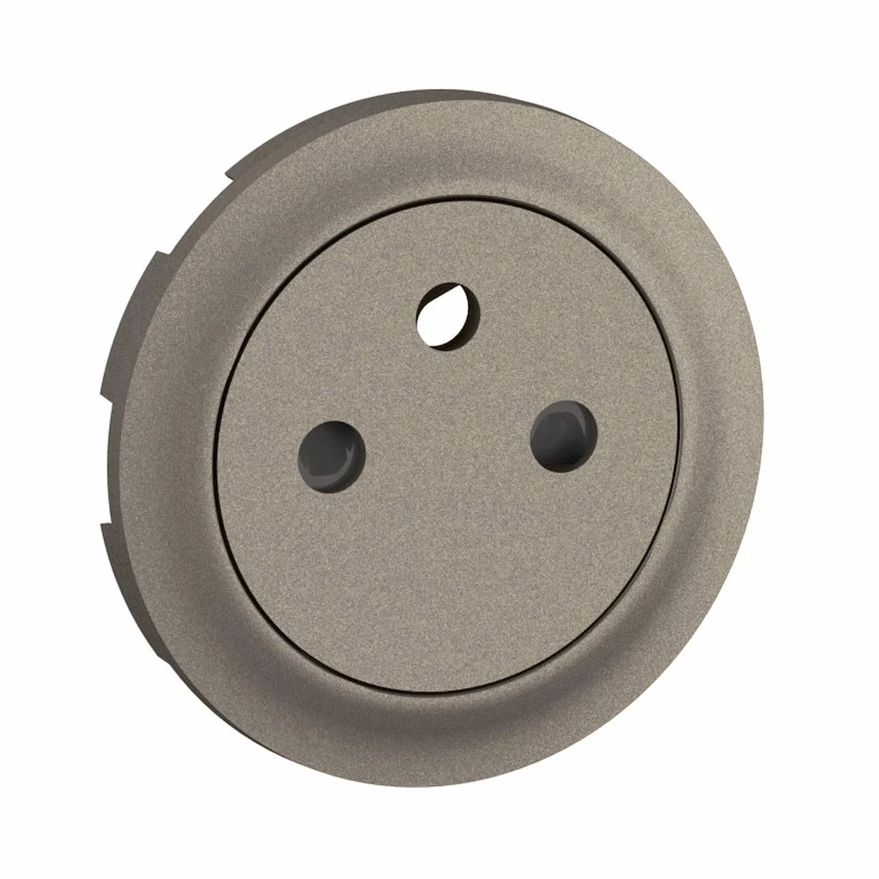 Enjoliveur Legrand Céliane CT0111 pour Prise 2P+T Surface Titane