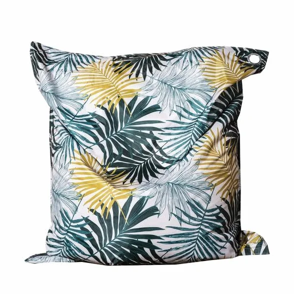 Housse Vide de Pouf géan de Sol, Maxi Coussin de Sol, 110x130 cm (Palma)