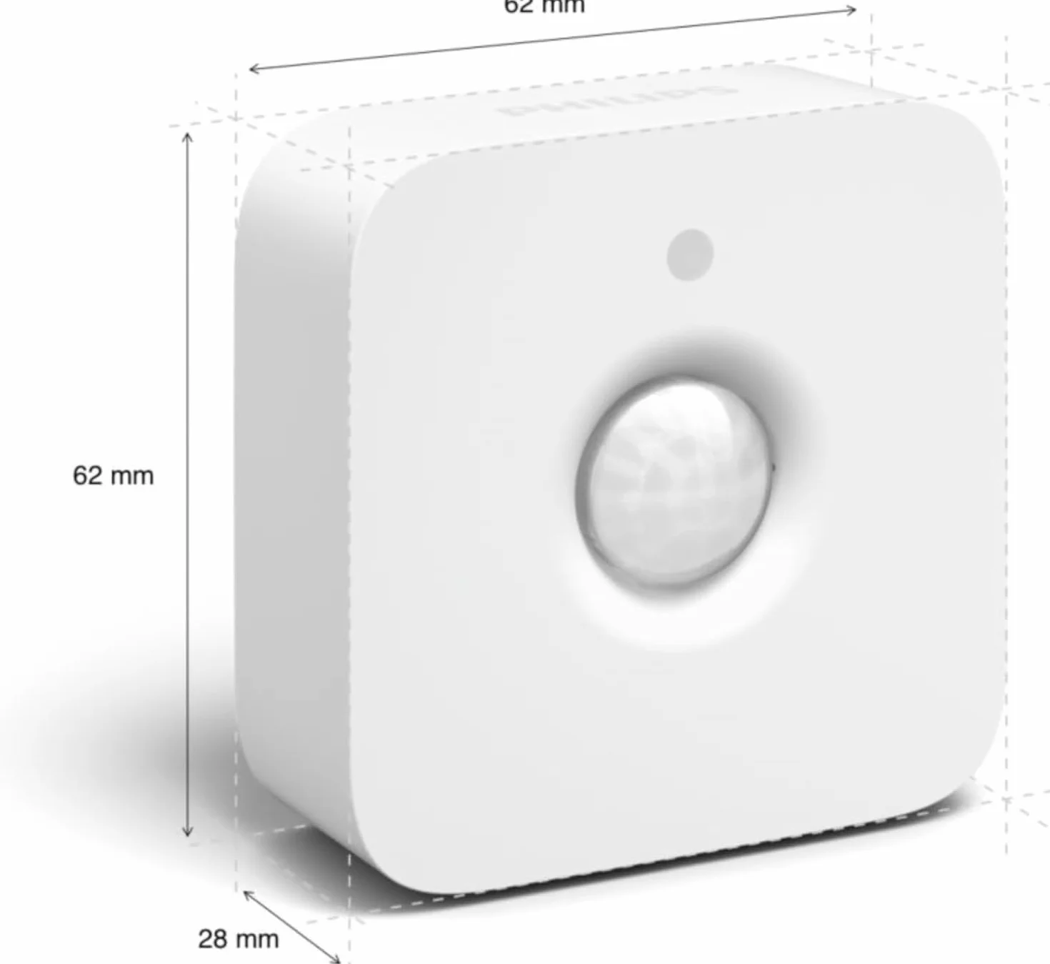 Philips Hue Capteur de Mouvement intérieur, capteur de lumière du Jour pour éclairage Intelligent, Blanc
