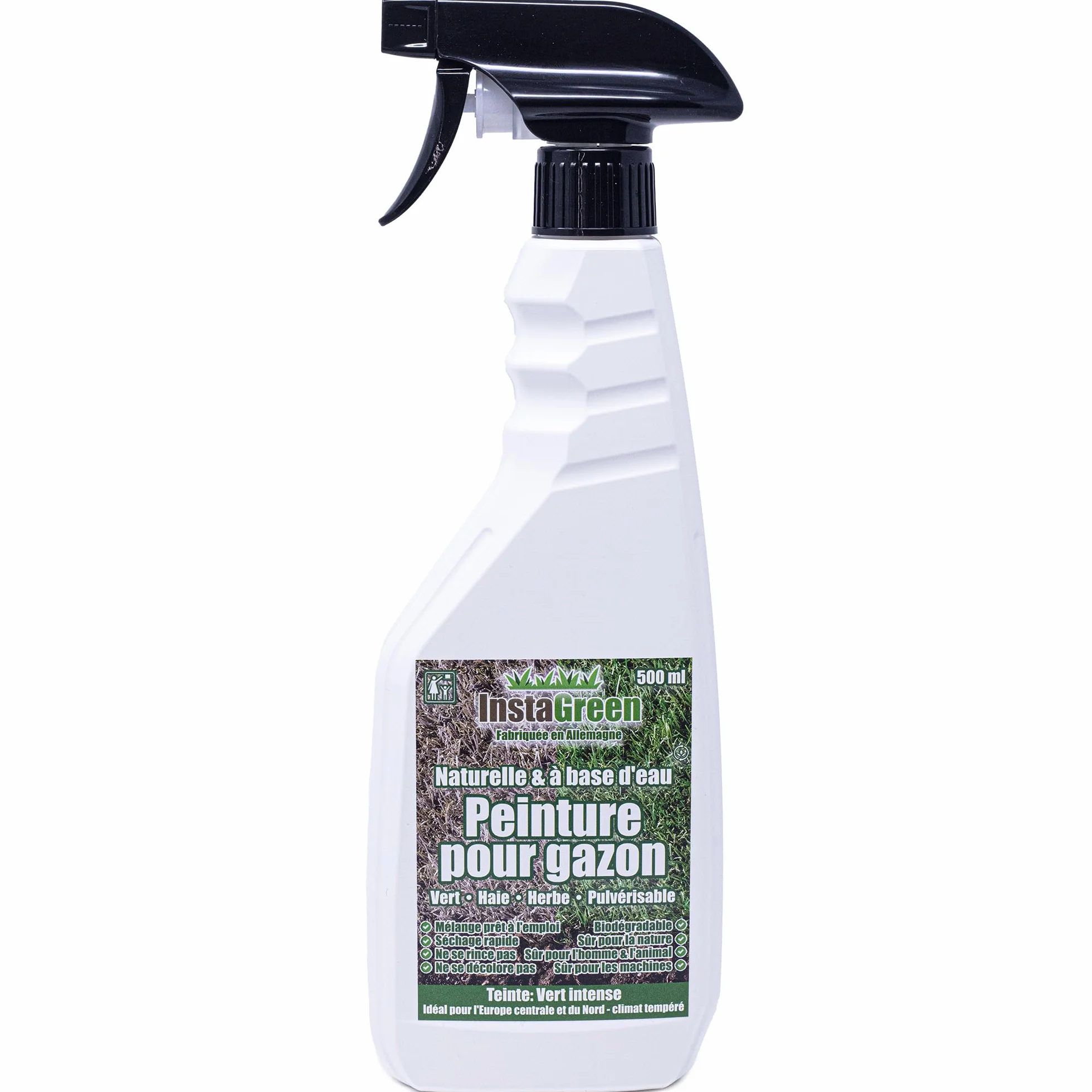 Peinture pour haies et gazon 500ml vaporisateur biodégradable