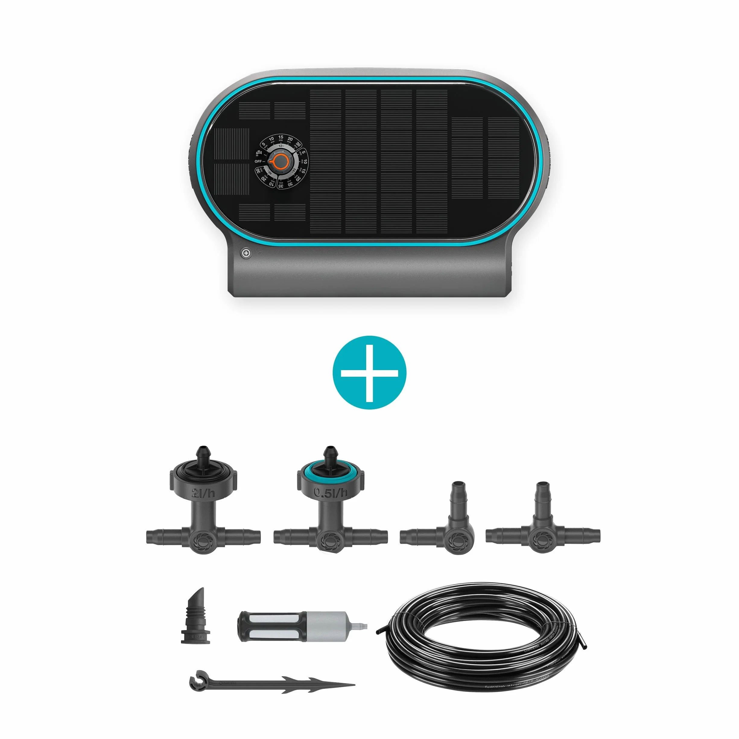 Gardena AquaBloom L Set Système d'Arrosage Autonome pour 30 Plantes