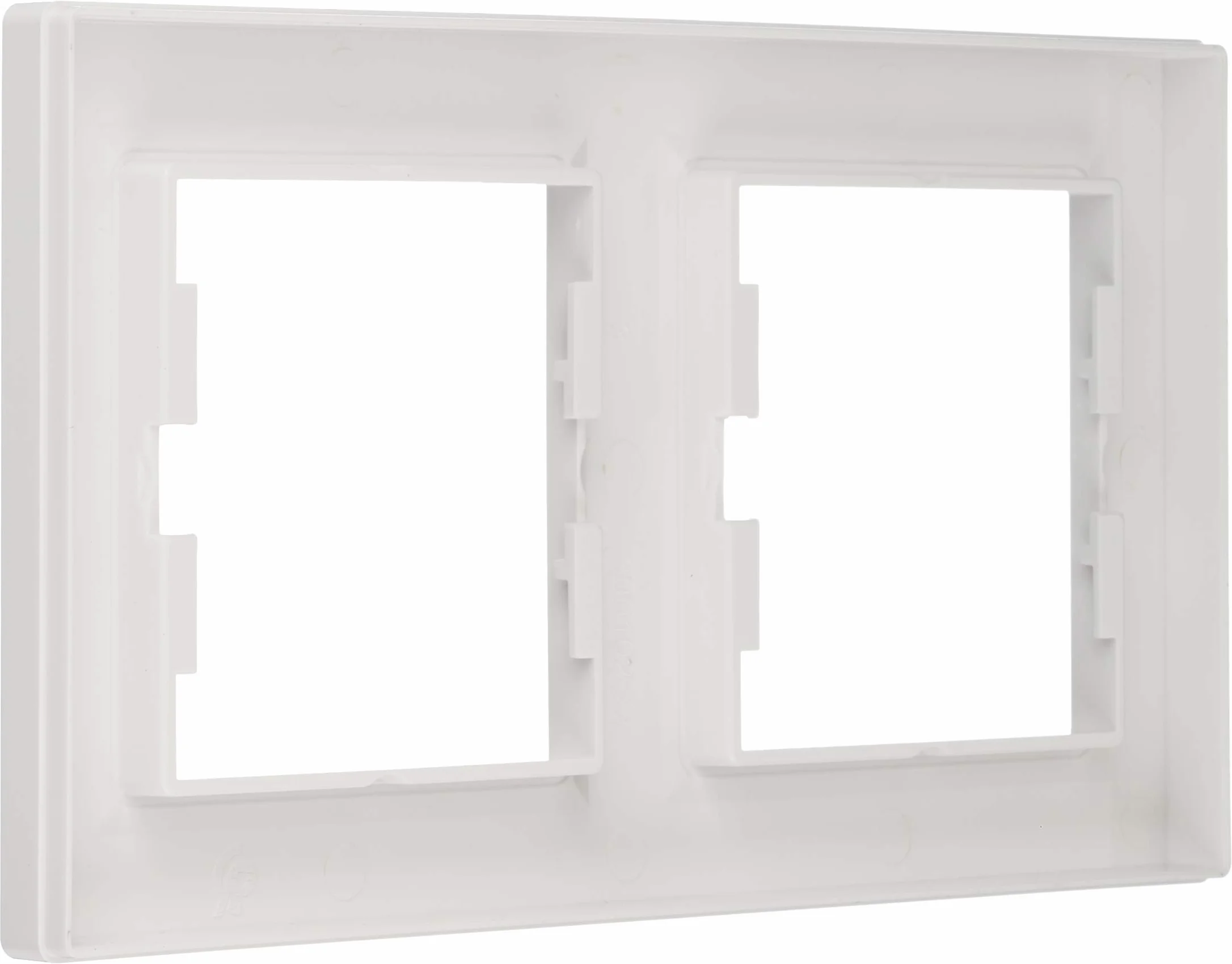 Schneider Electric Cadre 2 éléments Blanc