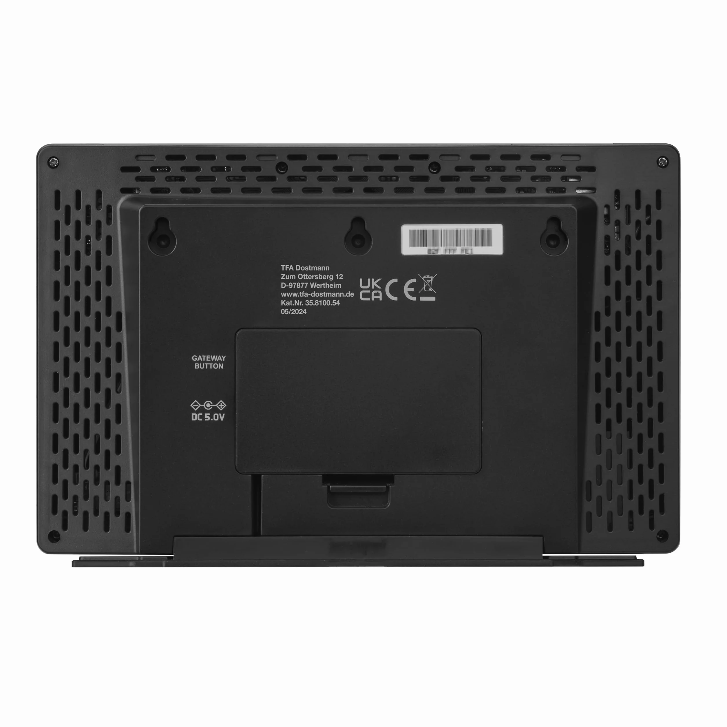 TFA Dostmann Station météo WiFi TFA.me ID-02, prévisions météo 3-6 jours, capteur extérieur sans fil, argenté