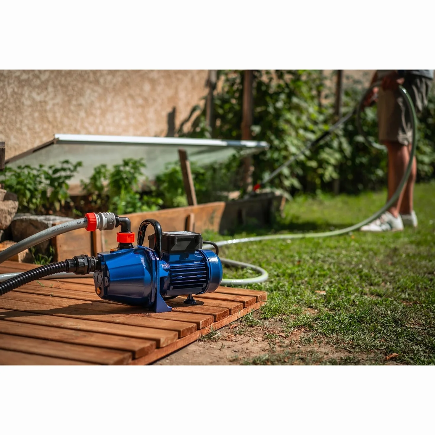 Pompe d’Arrosage Manuelle SPIDO ECOP 160 Fonte 900 W 3,6 m³/h 4,2 Bars