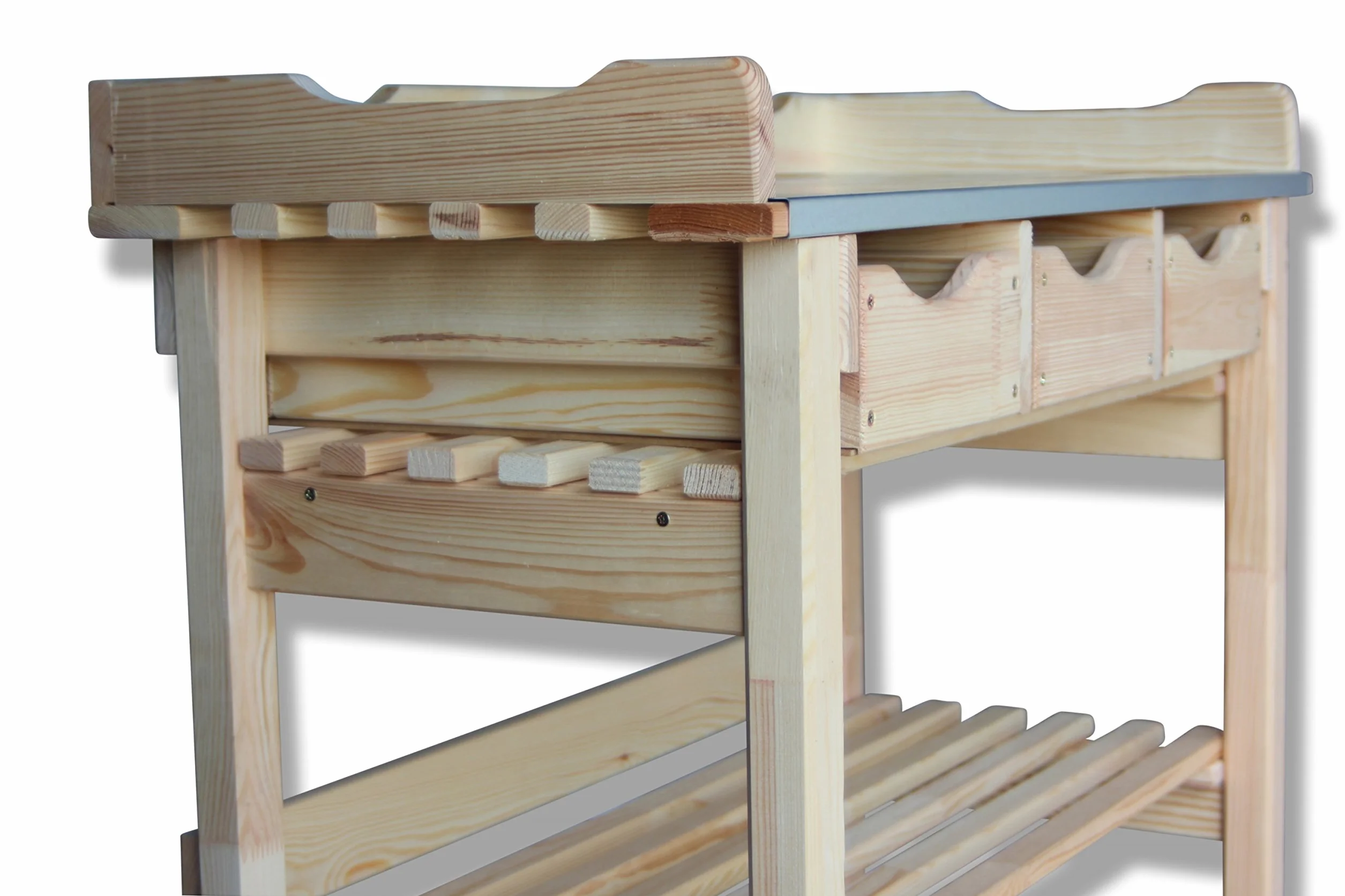 Table de Jardinage Naturel avec 3 tiroirs