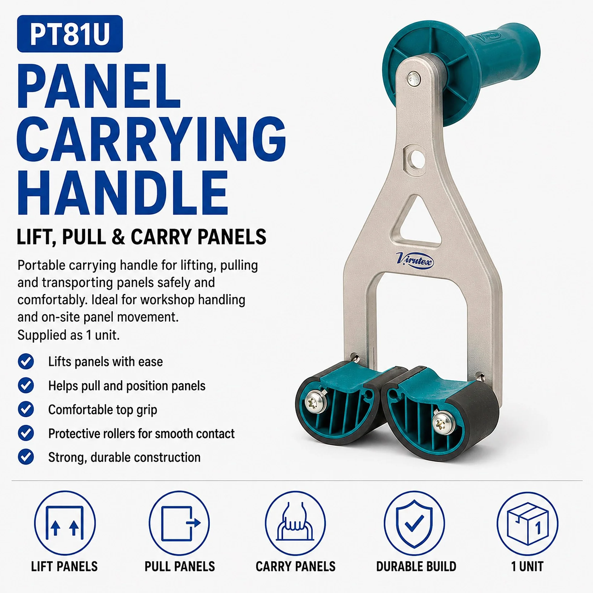 Virutex PT81U Transport Handle