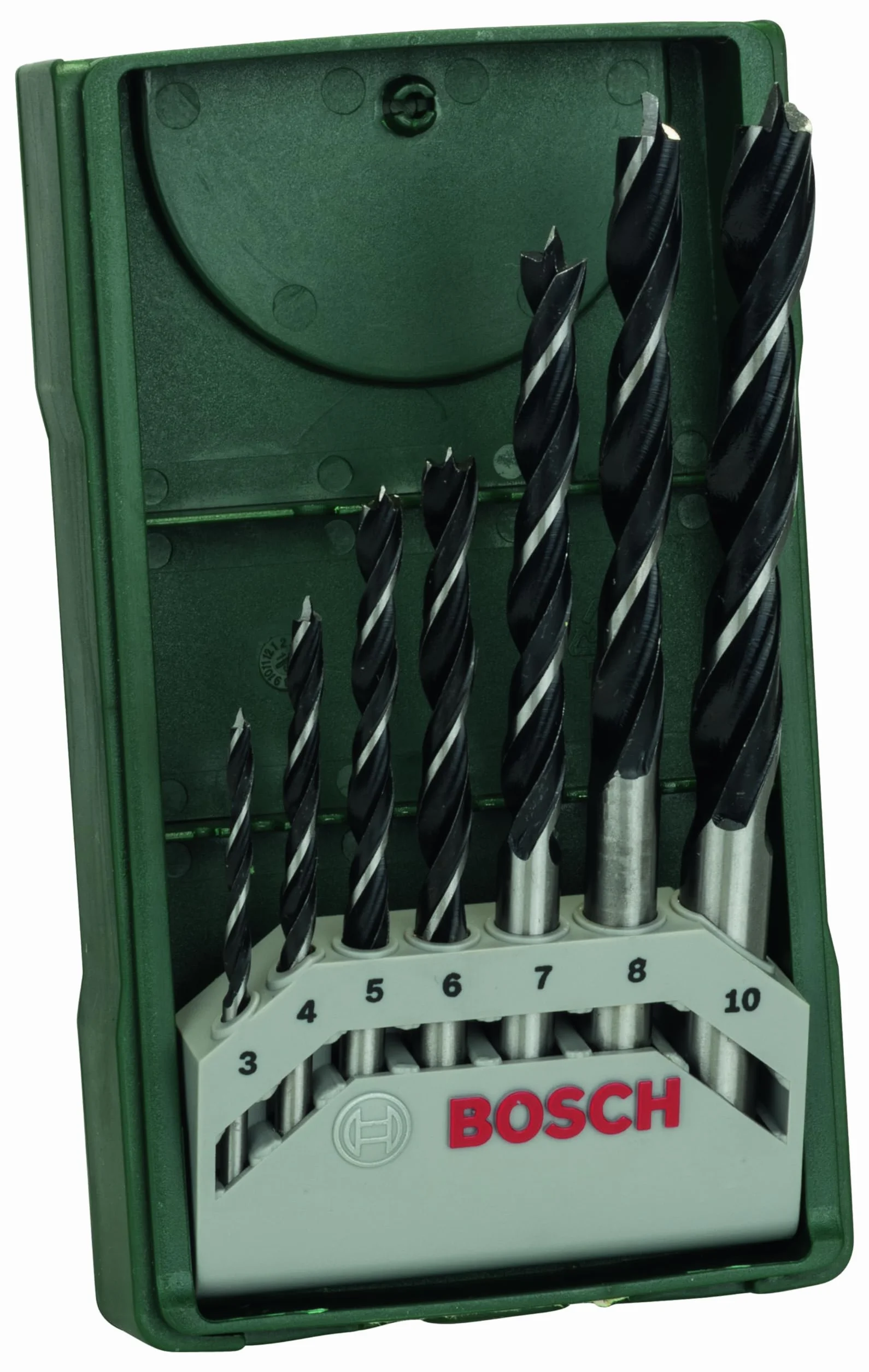 Bosch Kit de forets à bois hélicoïdaux Mini-X-Line Ø 3-10 mm