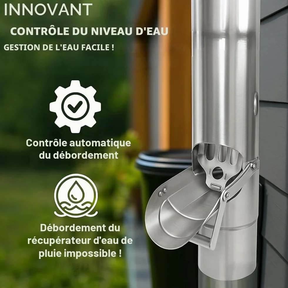 SAREI Kit pluie NW 100 aluminium Zinc