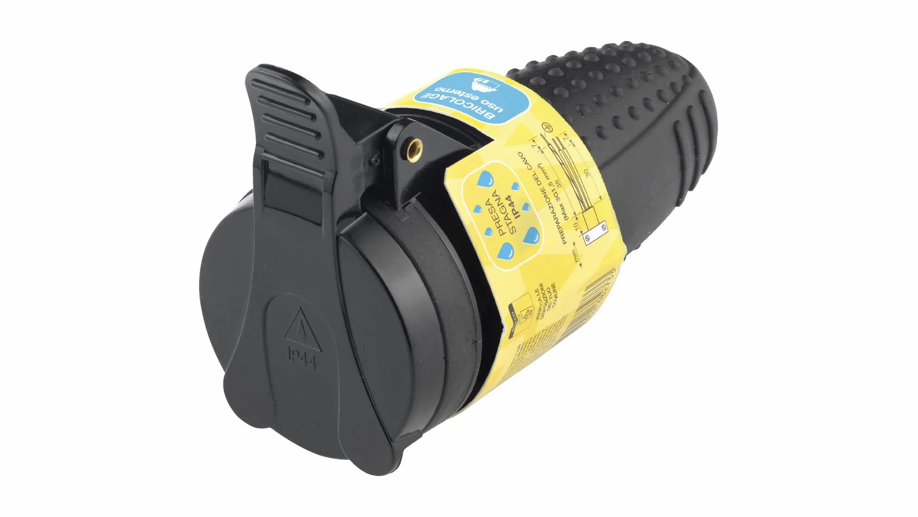 VIMAR Fiche 2P+T 16A 250V IP44 Standard Allemand Français