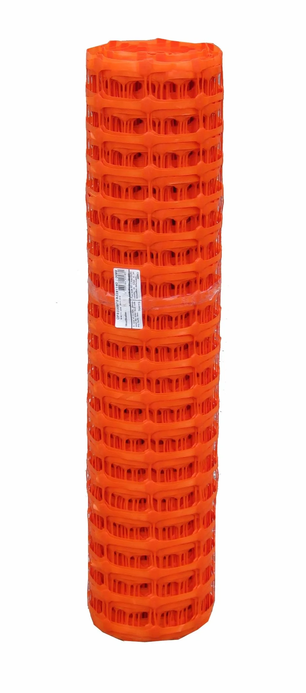 Grillage de chantier orange