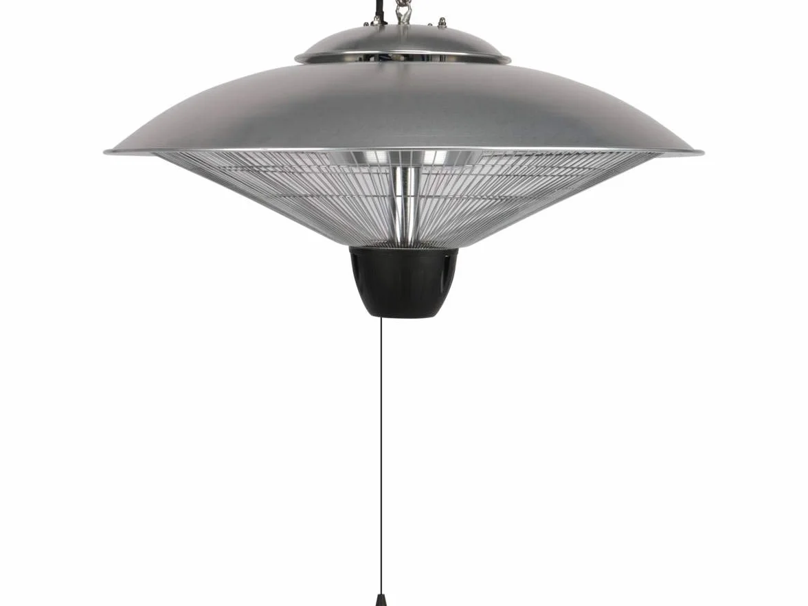 Parasol Chauffant électrique Suspendu Greg Gris Habitat et Jardin