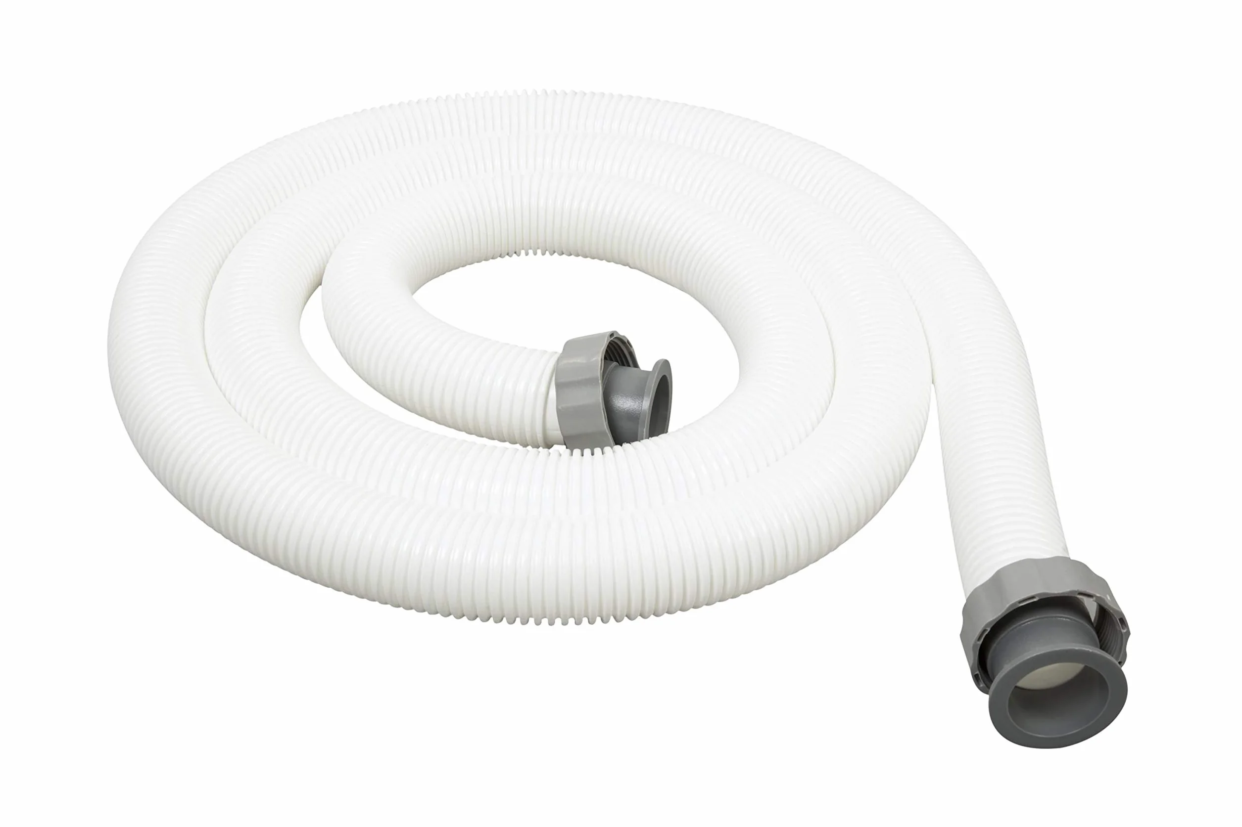Bestway 58368 tuyau D 38 L 3,0 m + connecteurs filetés Blanc 77 x 6.5 x 32 cm